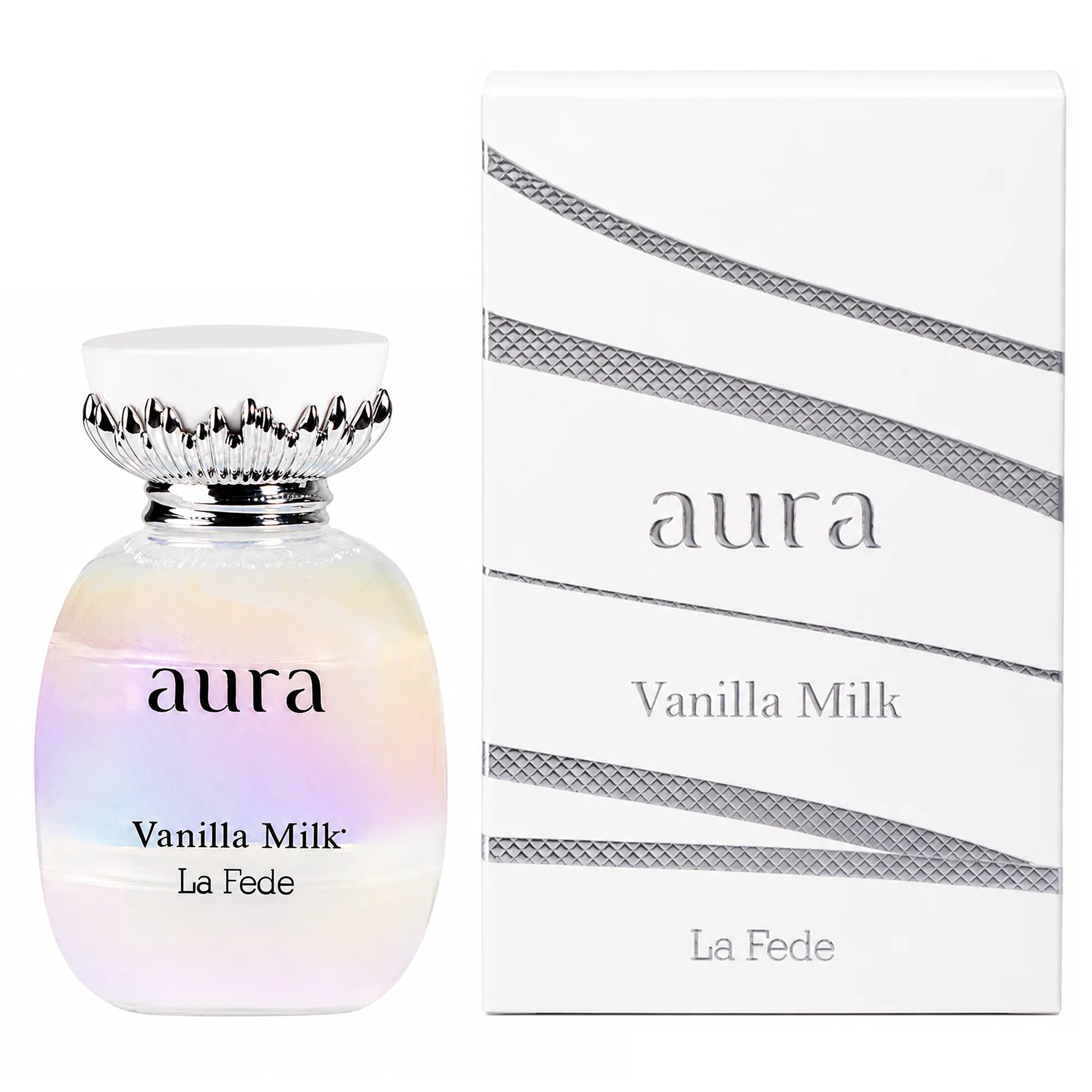 Vanilla Milk by La Fede (Creamy sandalwood, soft florals and clean musk with the comforting warmth of Freedom Musk Santal | 34 by Kayali, while maintaining its own unique identity.