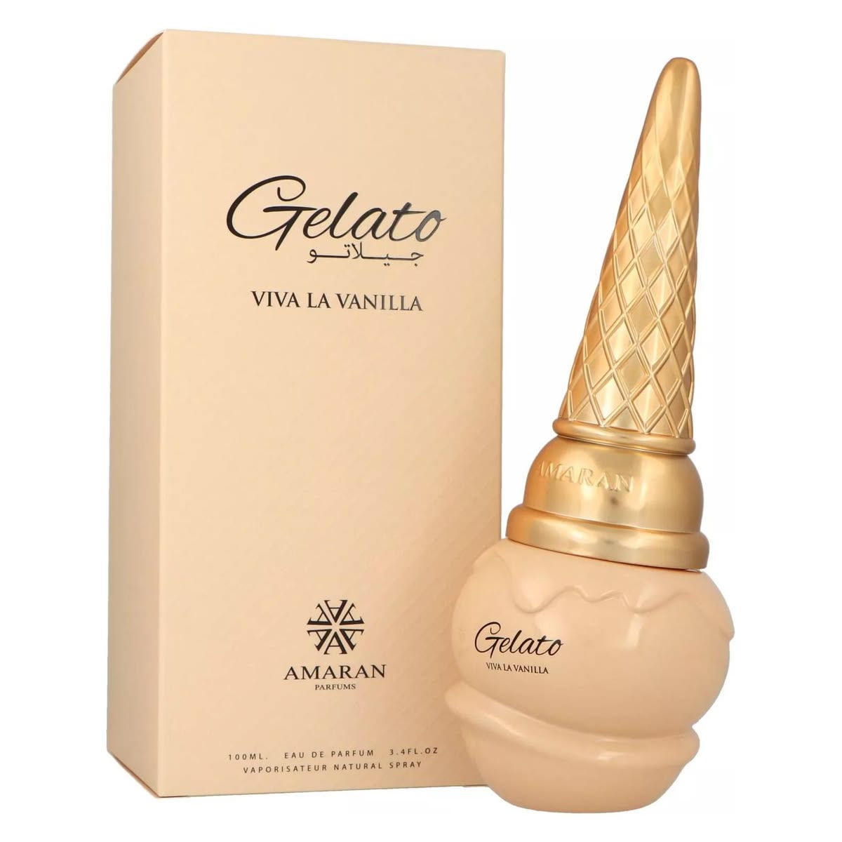 Gelato Via La Vanilla by Amaran (Creamy, sensual vanilla character of Hypnotic Poison by Dior, while maintaining its own unique identity with a softer marshmallow sweetness and a more delicate, powdery finish.)
