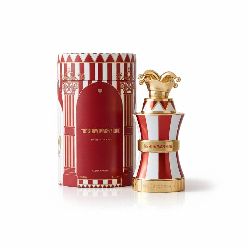 The Show Magnifique by Paris Corner (Fluffy marshmallow sweetness, juicy fruits and elegant orange blossom — somewhere between Love, Don't Be Shy, Oriana and Safanad, but with its own personality.