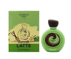Matcha Latte by Arabiyat Sugar (Rich, milky, vanilla-heavy scents like Viktor & Rolf Bonbon (for the caramel/sweetness) or even Kayali Vanilla | 28 for its vanilla/tonka)