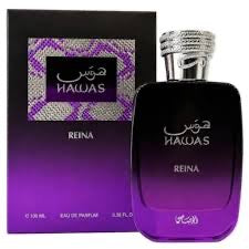Reina Hawas by Rasasi (A luminous fruity-amber elegance of Olympea Absolu by Paco Rabanne, while maintaining its own unique identity)