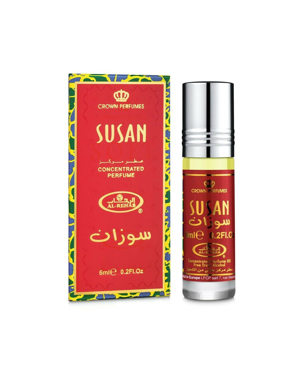 Susan Perfume Roll On Oil 6ML