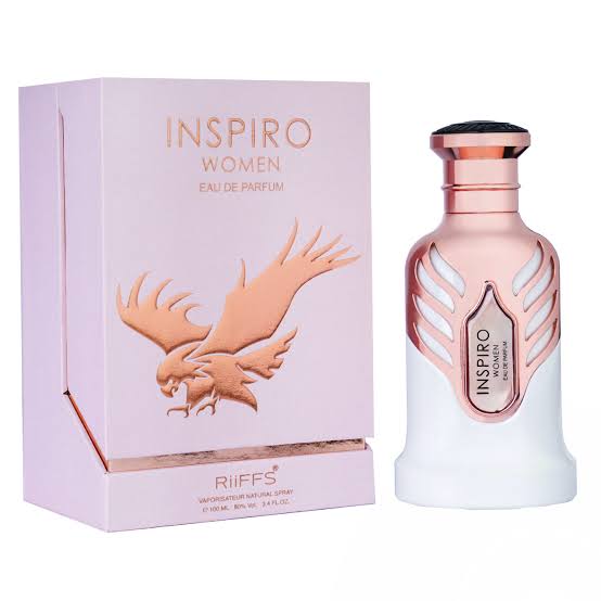 Inspiro Women by Riiffs (Fresh, feminine floral elegance of Delina by Parfums de Marly, with its own unique identity with a softer, airier floral character and a delicate marshmallow-musk finish)